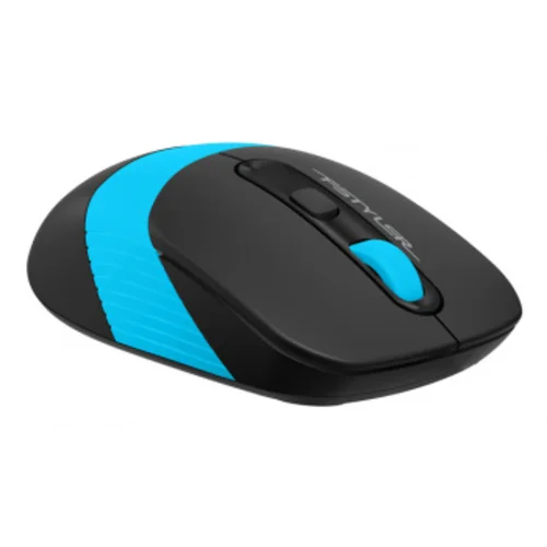 Мышь A4Tech Fstyler FG10S черный/синий оптическая (2000dpi) silent беспроводная USB для ноутбука (4but)